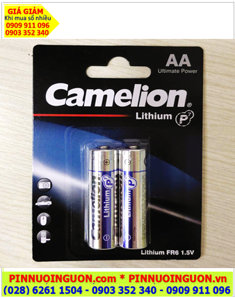 Camelion FR6-BP2, Pin Lithium 1.5v AA Camelion FR6-BP2 /P7 chính hãng (Loại vỉ 02 viên)